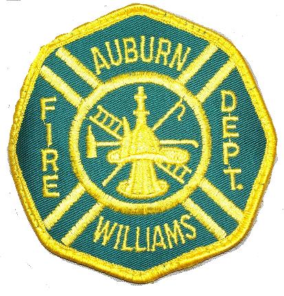 Auburn/Williams Fire Department Badge